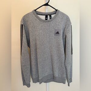 As New - Adidas Men’s Sweatshirt - Grey - Size M